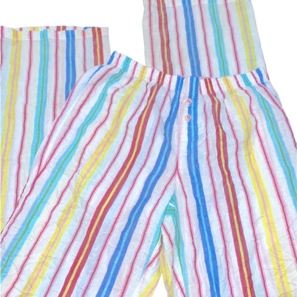 PINK Victoria's Secret Other - Victorias Secret PINK pajamas striped cotton size xsmall
